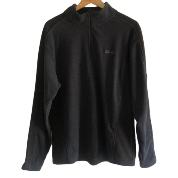 Cabela's Other - Cabela’s men’s black fleece sweater